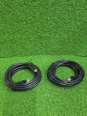 CAT6 UTP23-45-BL12 Ethernet Cable Black (2-Pack)